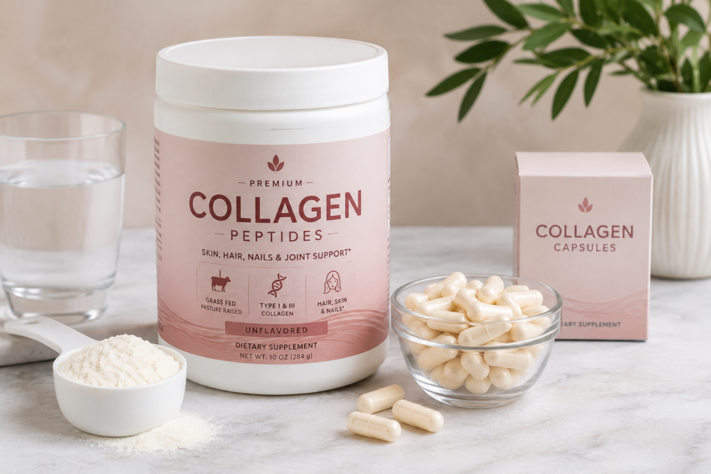 collagen supplements for skin collagen peptide capsules